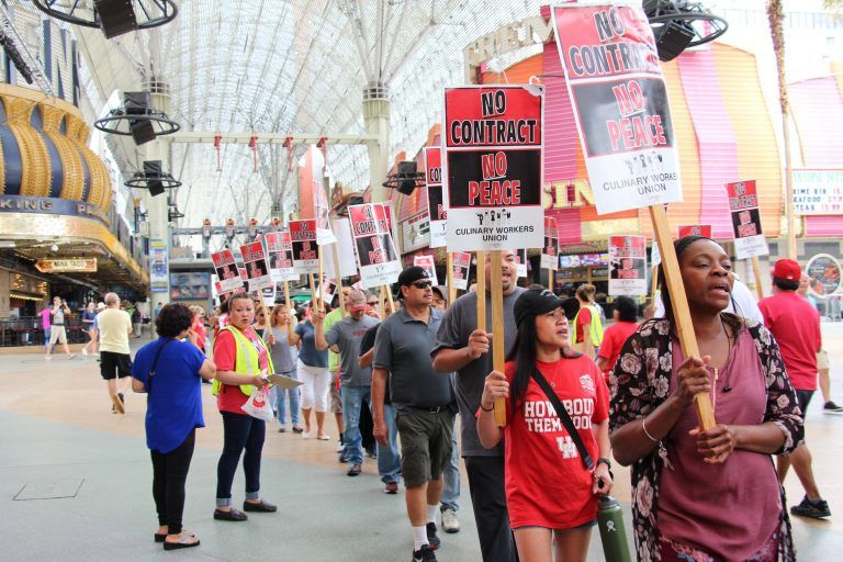 las vegas casino workers strike