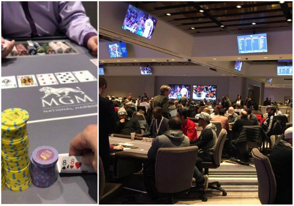 mgm national harbor poker rooms