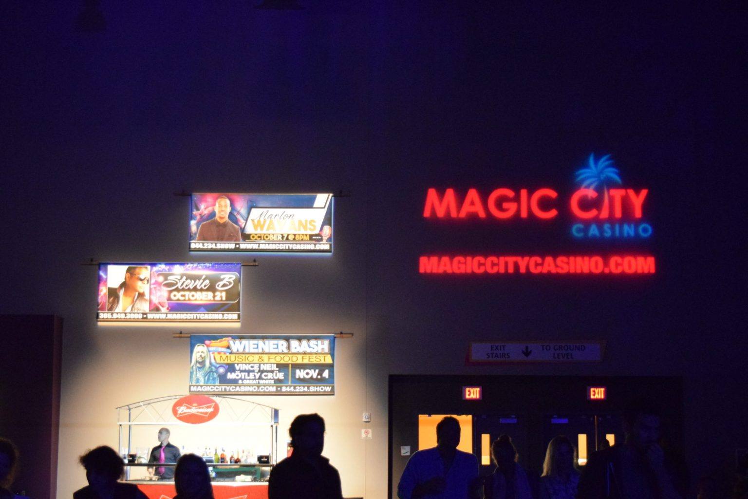 magic city casino events