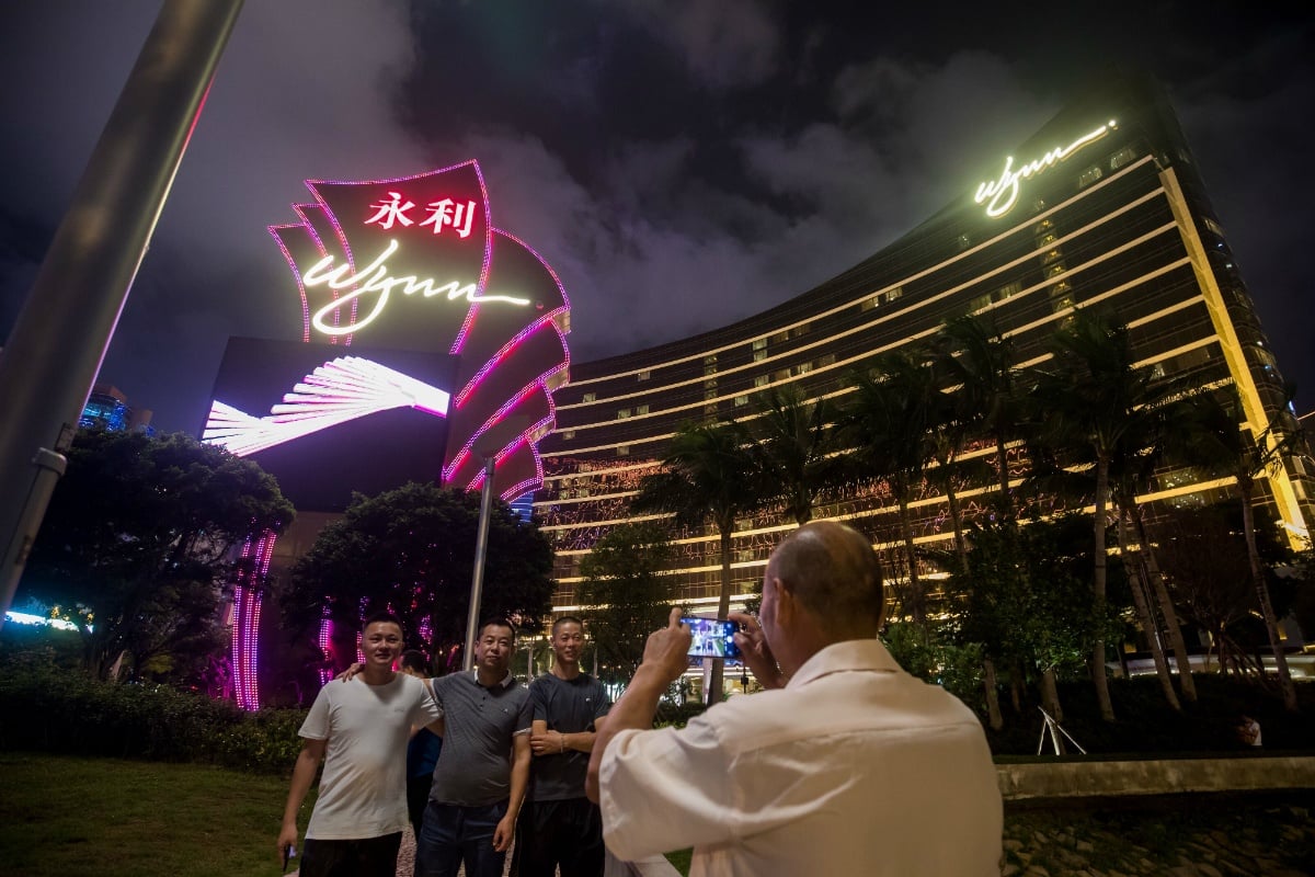 casino revenue Macau GGR