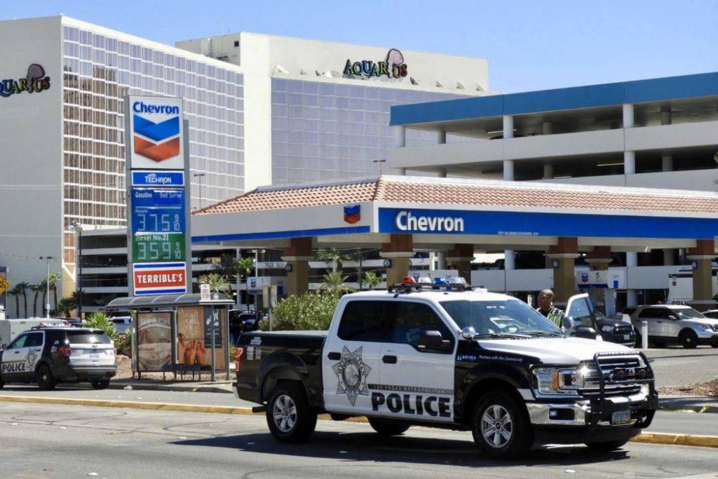 Officials Review Fatal Shooting In Laughlin, Nevada Of Armed Robbery 