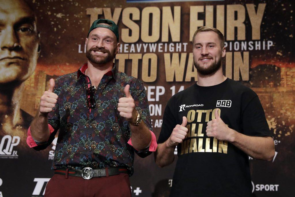 Tyson Fury Expected to Have Little Trouble vs. Otto Wallin