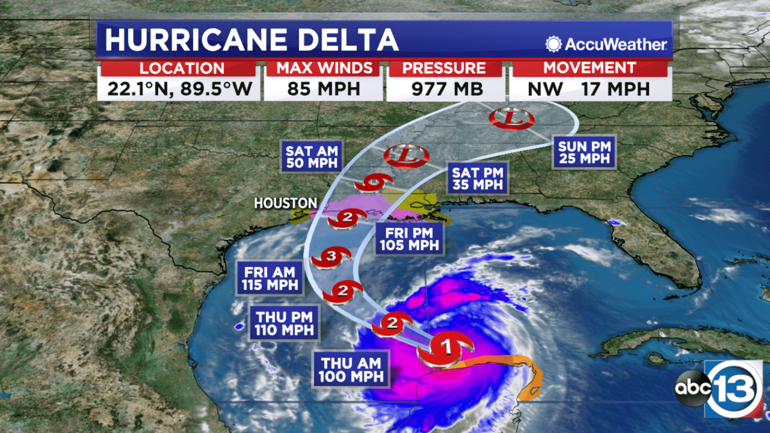 Louisiana Casinos Close as Hurricane Delta Targets the Pelican State ...