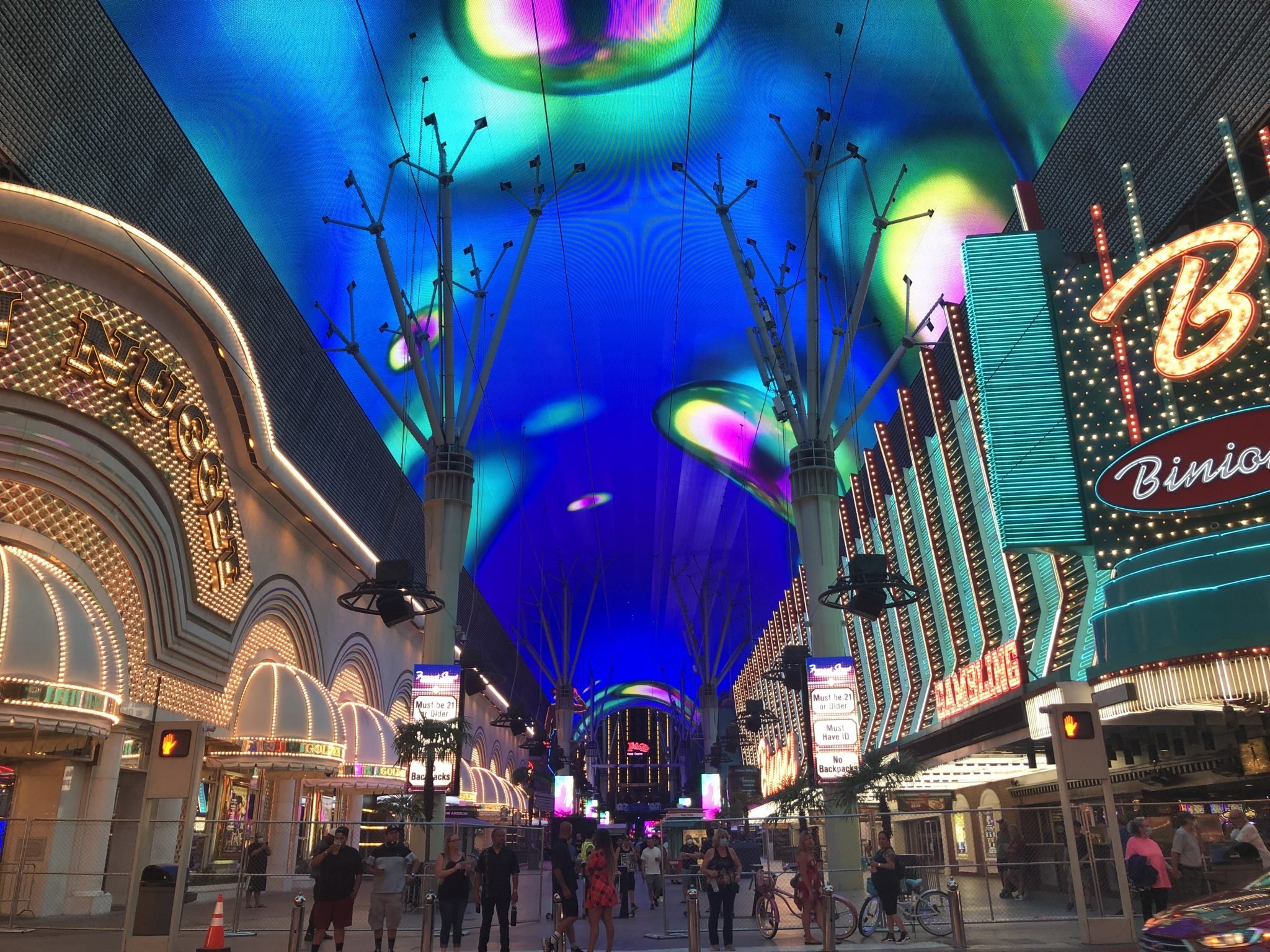 Fremont Street Experience New Year's Eve No Live Music, But Fireworks