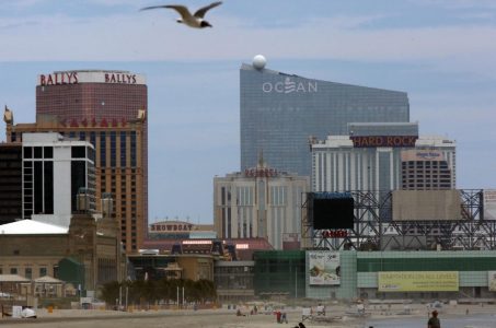 New Jersey gross gaming revenue Atlantic City