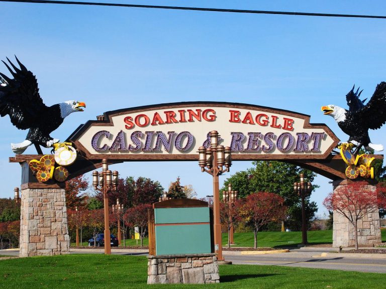 soaring eagle casino and hotel map