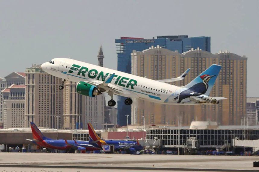 Frontier Airlines Again Expands Las Vegas Operations