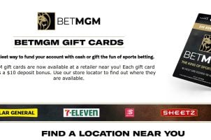 BetMGM gift cards