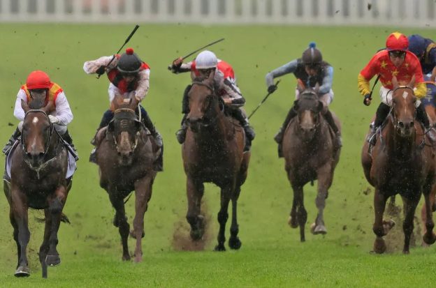 A horse race at Sydney’s Royal Randwick racecourse