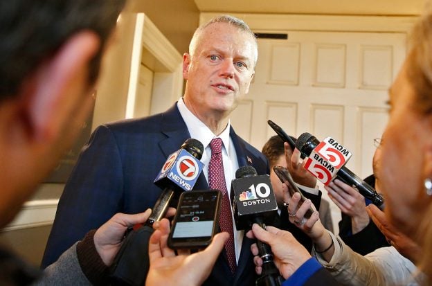 Massachusetts sports betting Charlie Baker