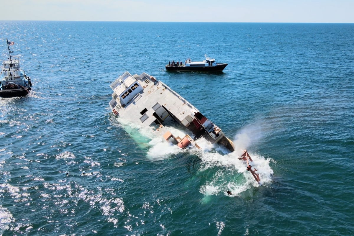 Casino Ship Sunk in Atlantic Ocean, Vessel Part of Artificial