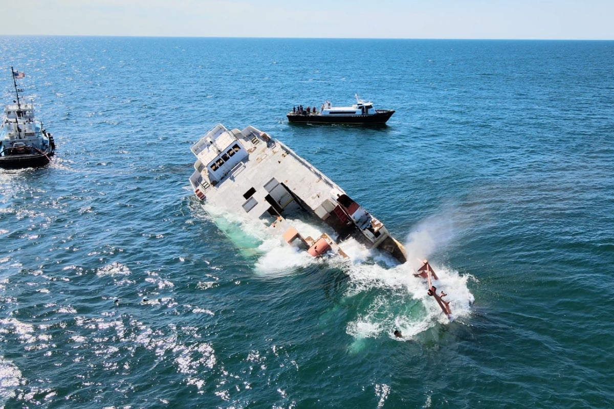 Casino Ship Sunk In Atlantic Ocean Vessel Becomes Part Of Artificial 