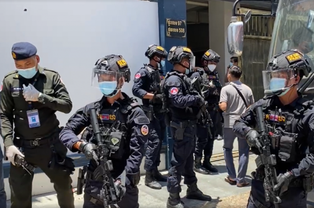 Cambodian police