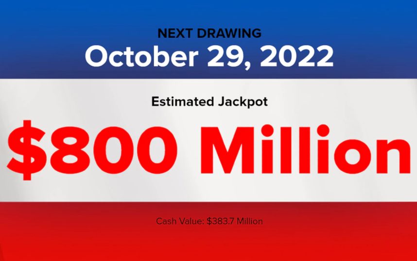 Powerball 800M Jackpot Game's SecondLargest Prize Ever