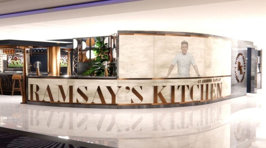 Ramsay S Kitchen In Las Vegas Opening Soon Casino Org   Ramsay Caesars Entertainment 858x479 