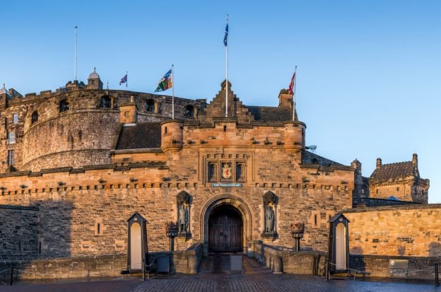 Edinburgh Castle front gate