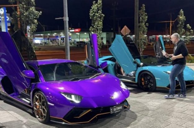 Laurence Escalante's Lamborghinis