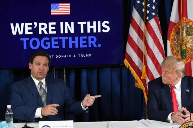 Florida Ron DeSantis 2024 odds Donald Trump