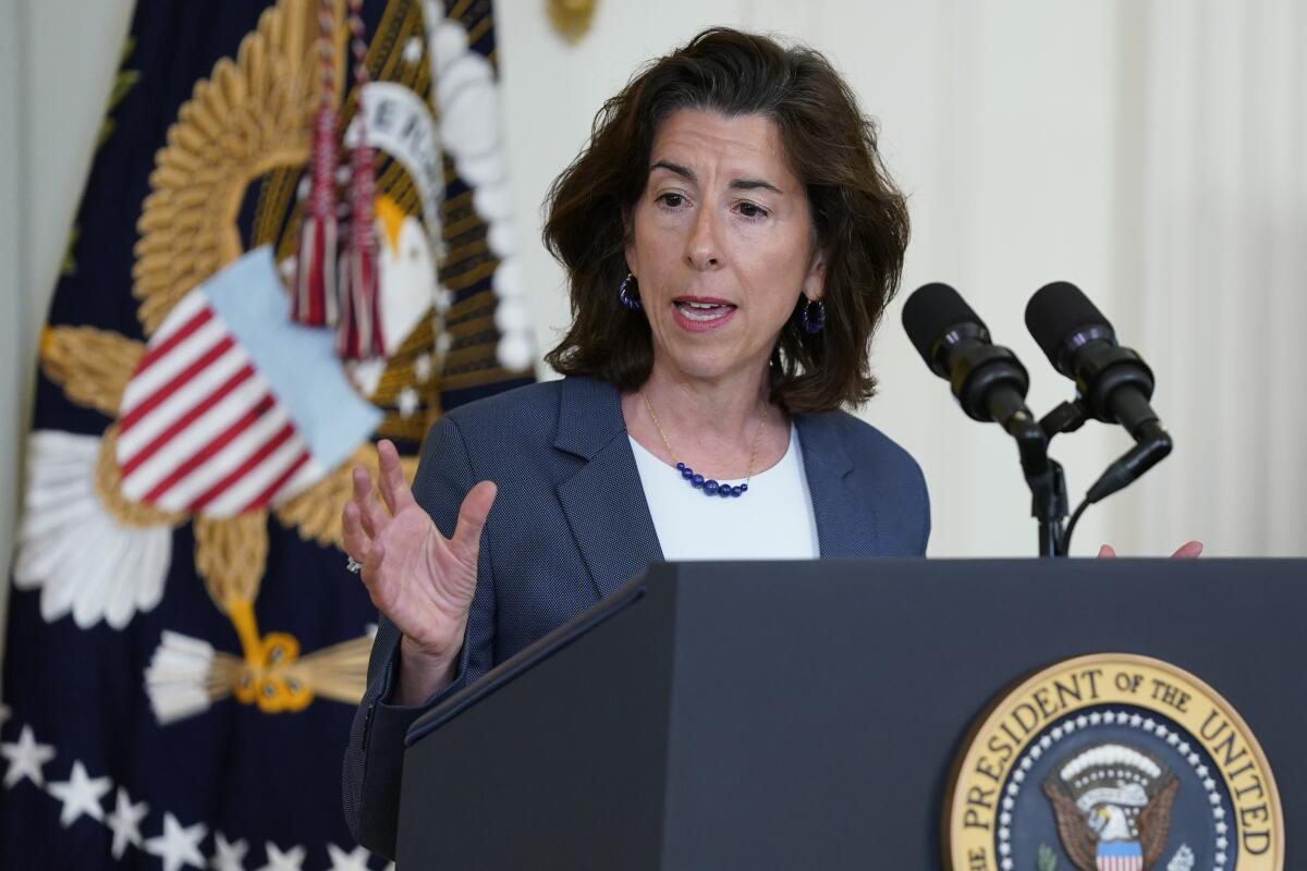 Gina Raimondo China Visit Lauded By MGM Resorts CEO