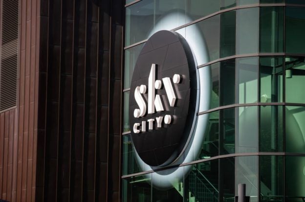 The SkyCity Auckland casino exterior