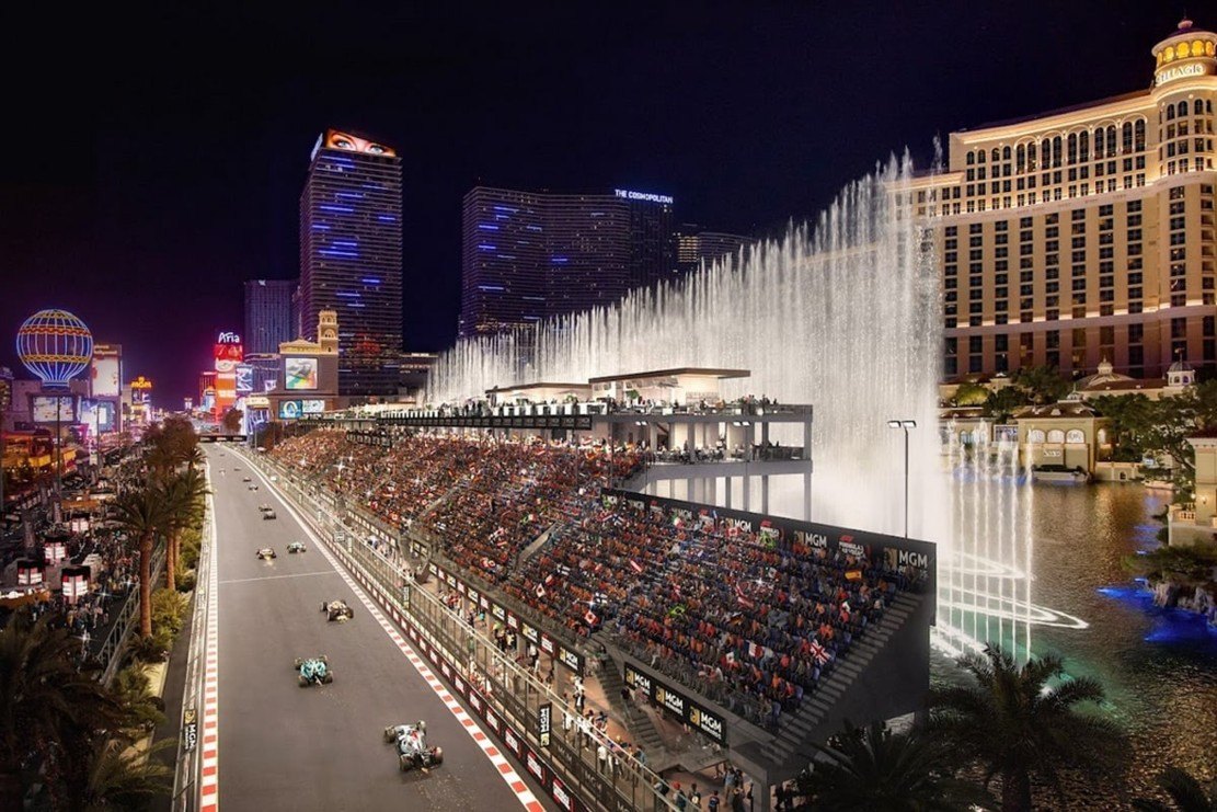 Worker Killed While Building Bellagio Grandstand for F1 Las Vegas Grand ...