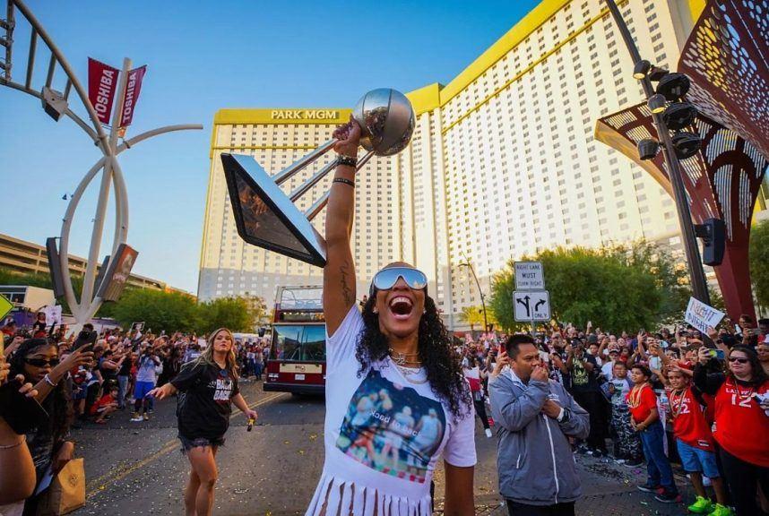 The Las Vegas Aces are back-to-back WNBA champions