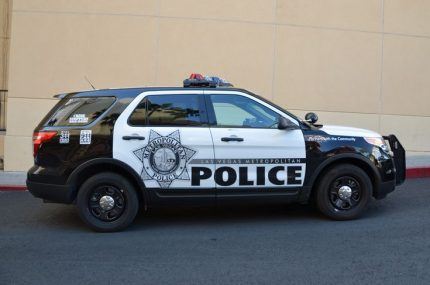 A LVMPD SUV