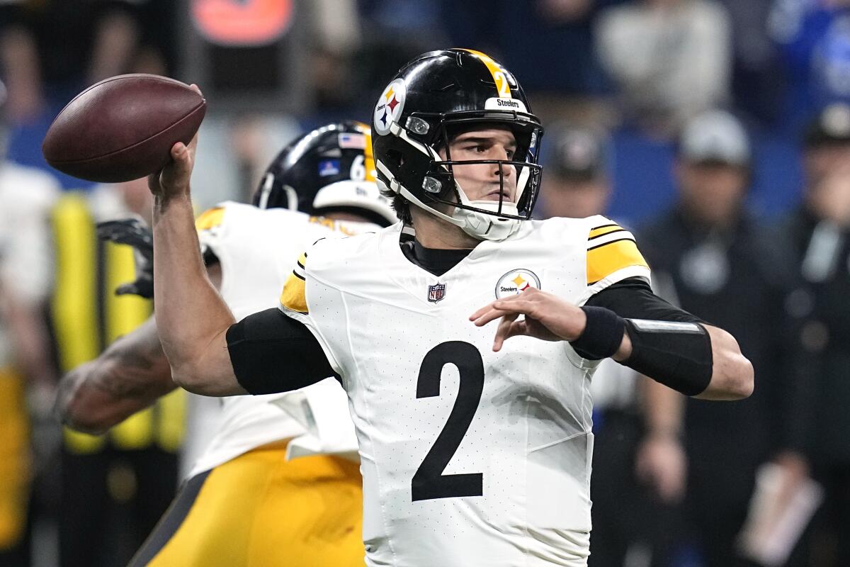 Pittsburgh Steelers Backup QB Mason Rudolph to Start Week 16