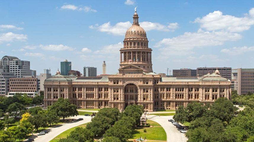 Texas state capitol building