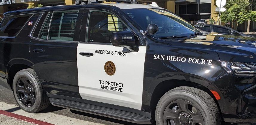 San Diego Police Department SUV