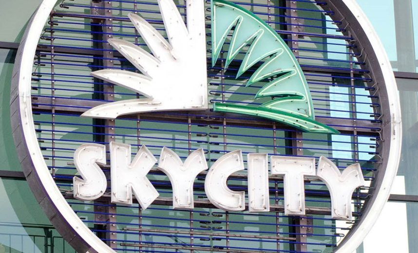 SkyCity Entertainment Group sign