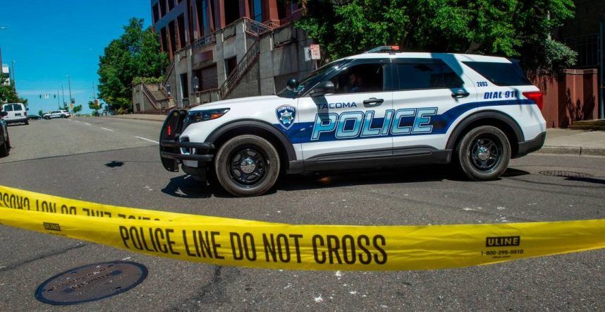  Tacoma, Wash. police SUV