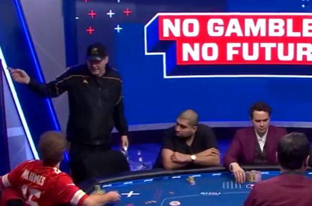 Phil Hellmuth, meltdowns, Humboldt Mike, No Gamble No Future, Aria Las Vegas