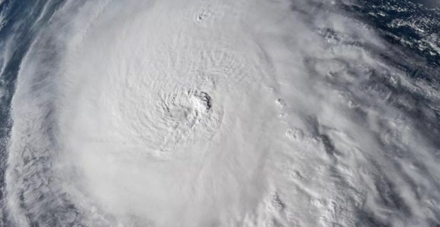 Photograph of Hurricane Milton