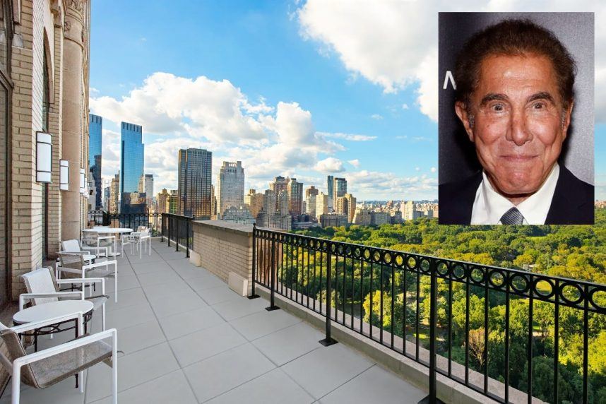 Steve Wynn New York City Central Park penthouse