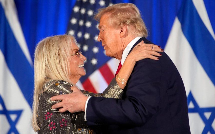 Miriam Adelson Donald Trump Las Vegas Sands