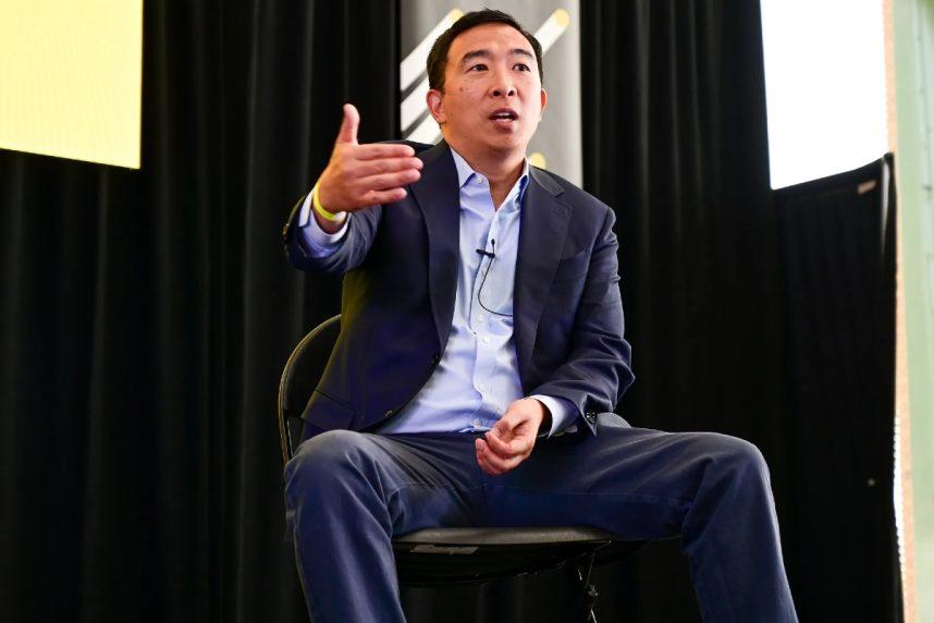 Andrew Yang sports betting poor tax