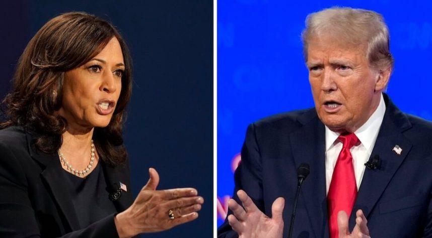 Kamala Harris, Donald Trump