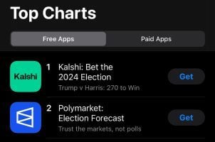 election betting Kalshi Polymarket politics 2024