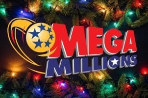 Mega Millions Christmas Eve lottery jackpot