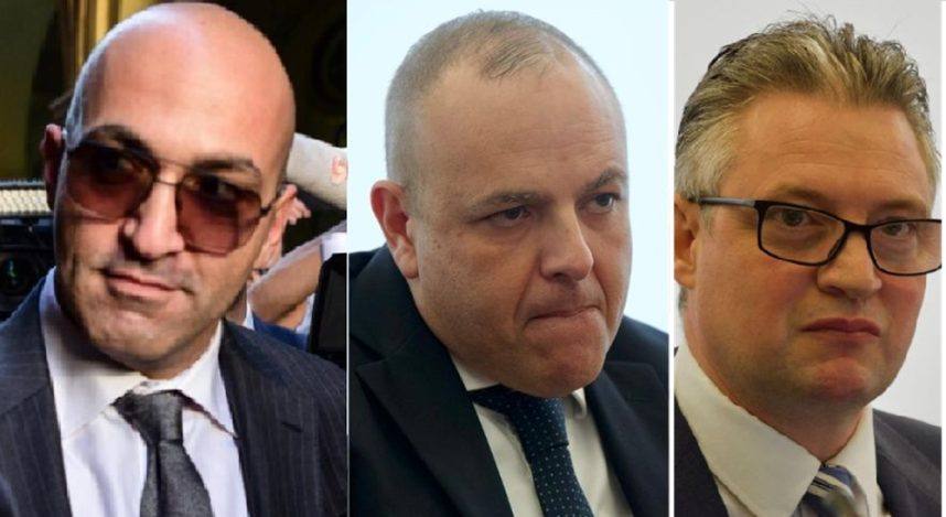 Yorgen Fenech, Keith Schembri, Konrad Mizzi, Daphne Caruana Galizia