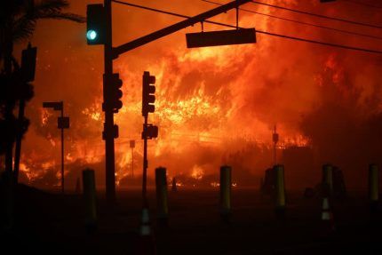 Los Angles wildfire