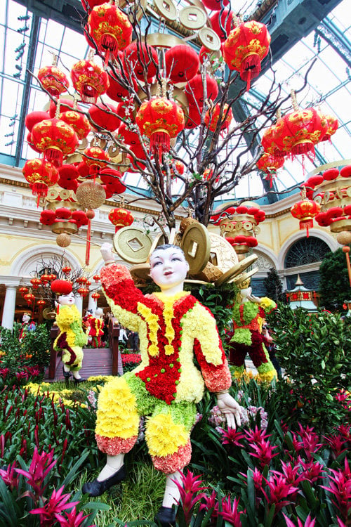 Bellagio Conservatory Chinese New Year 2021