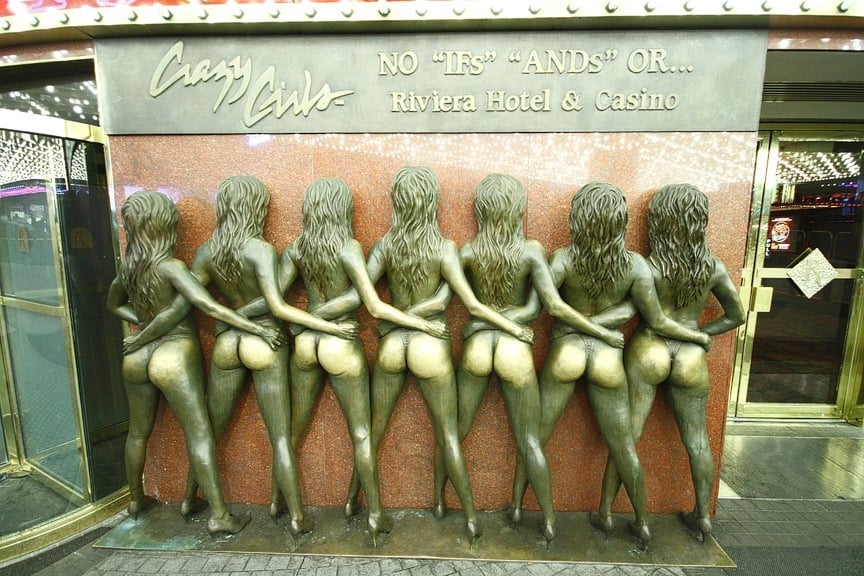 Crazy Girls,' iconic statue bound for Planet Hollywood