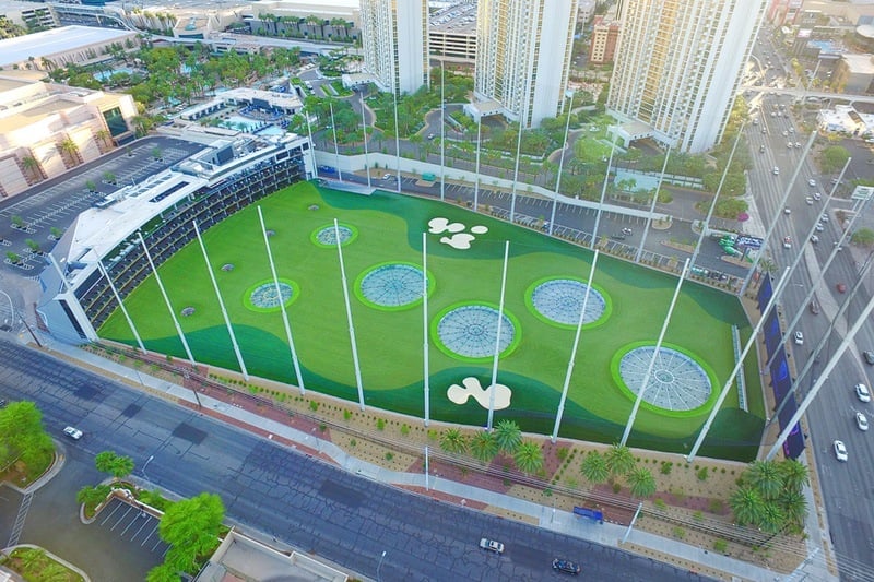 Topgolf Las Vegas is the world's most insane driving range, This is the  Loop