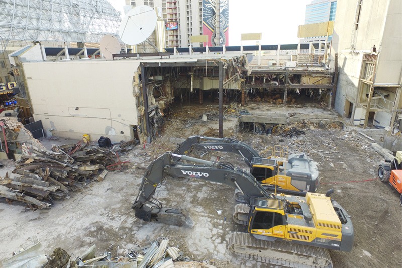 poseidon casino hotel las vegas demolition video