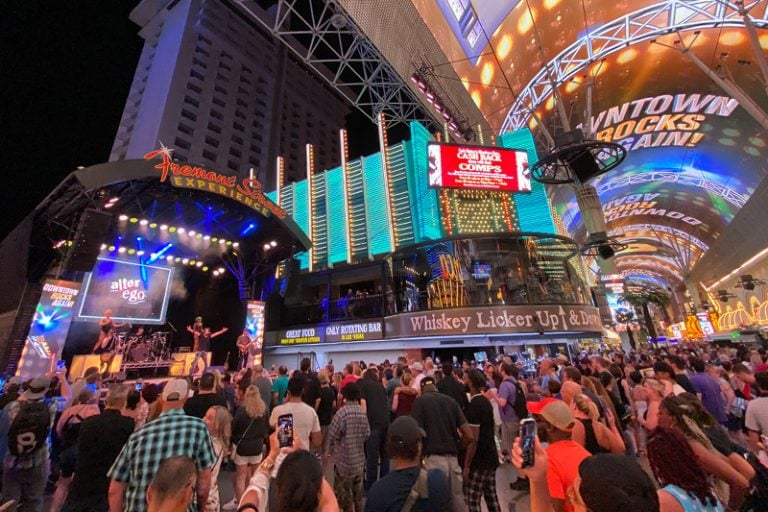 Fremont Street Experience Back Bands, Confirms Free Concert Series