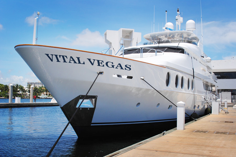 Vital Vegas yacht