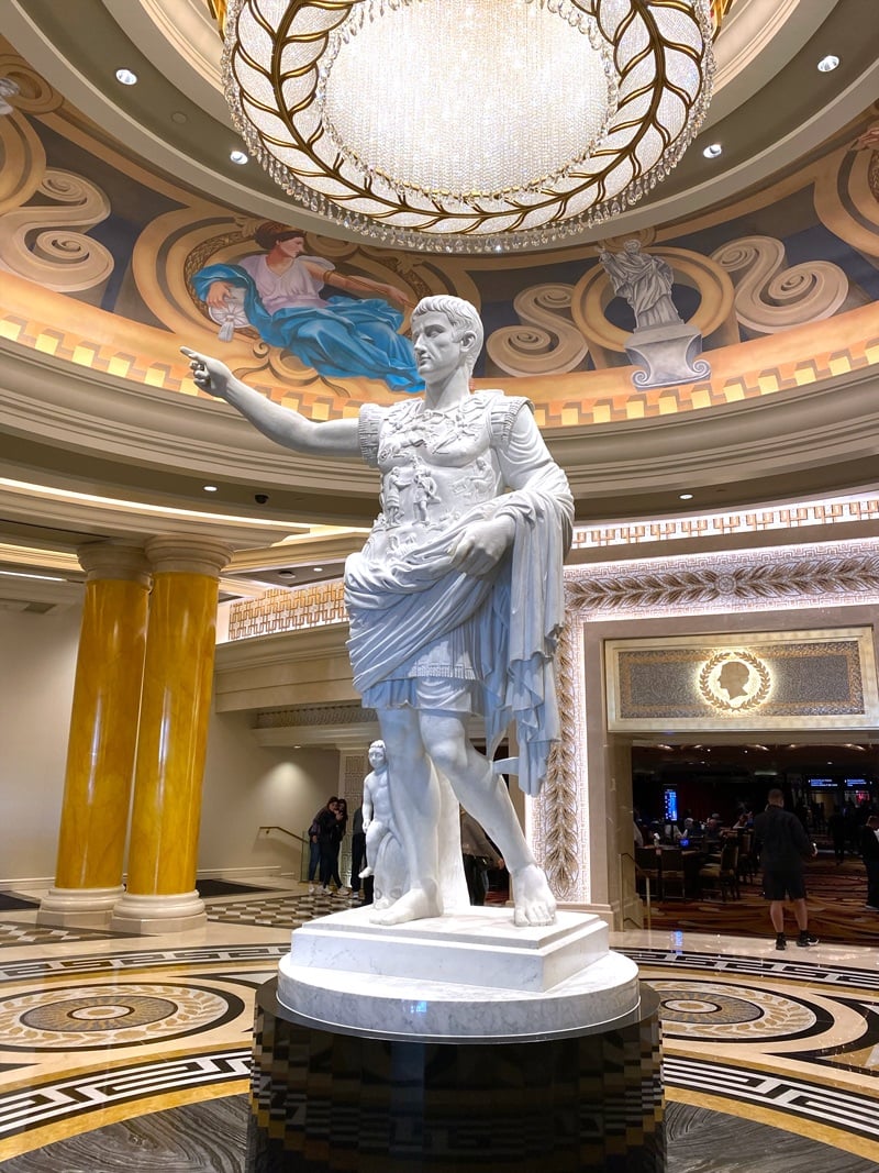 Caesars Palace Unveils Renovated Casino Dome and more - PHOTOS -  VegasChanges